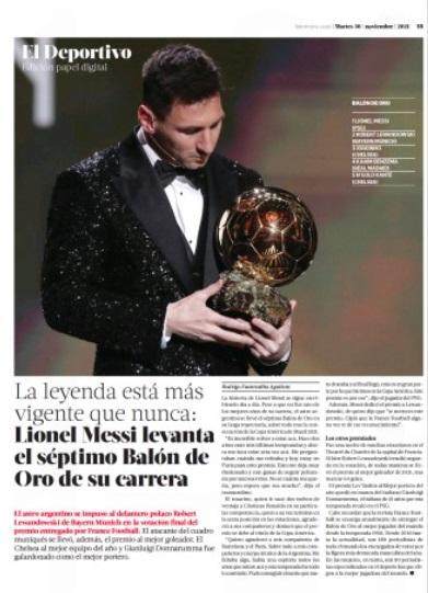 开云-王勤伯：梅西获奖之后，世界各大媒体这样报道……②