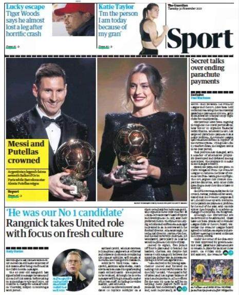 开云-王勤伯：梅西获奖之后，世界各大媒体这样报道……②